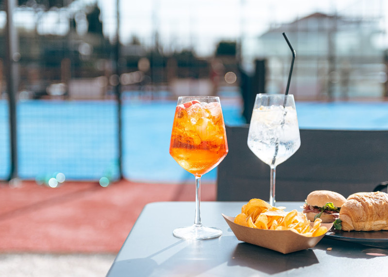 Campo marrone padel
