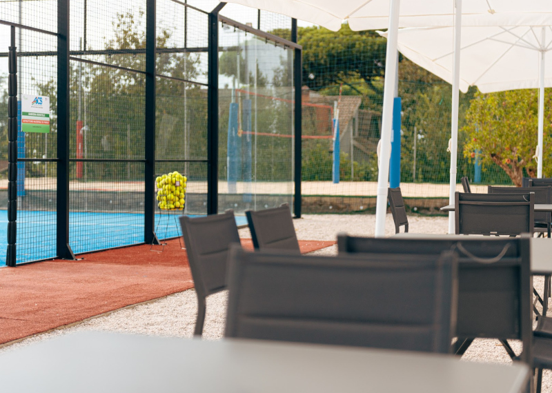 Campo marrone padel